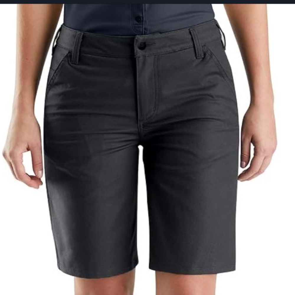 Carhartt Women’s 103103 Black Shorts Loose Fit